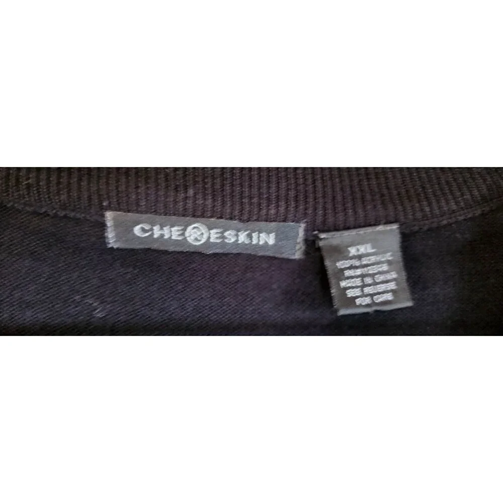 Chereskin Mens Size XXL Sweater Vest Dusty Red Gray Black Argyle 100% Acrylic